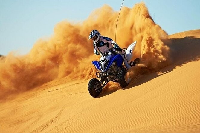 Doha Qatar ATV, Quad Or Buggy, DuneBashing,CamelRide,Sandboarding - Leaving Doha for the southern desert