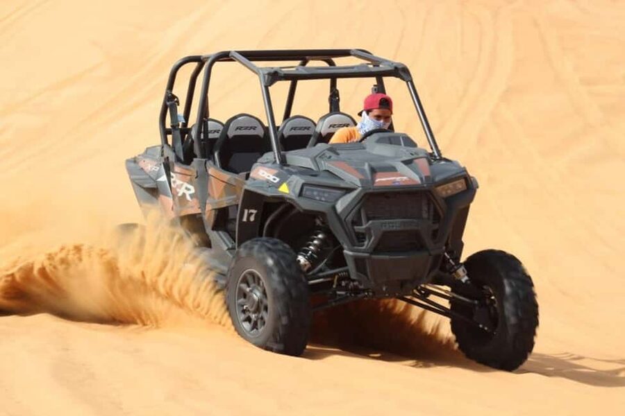 Doha Qatar Buggy ride, camel ride, dune bashing, sandboard. - What your $133 buys in five hours