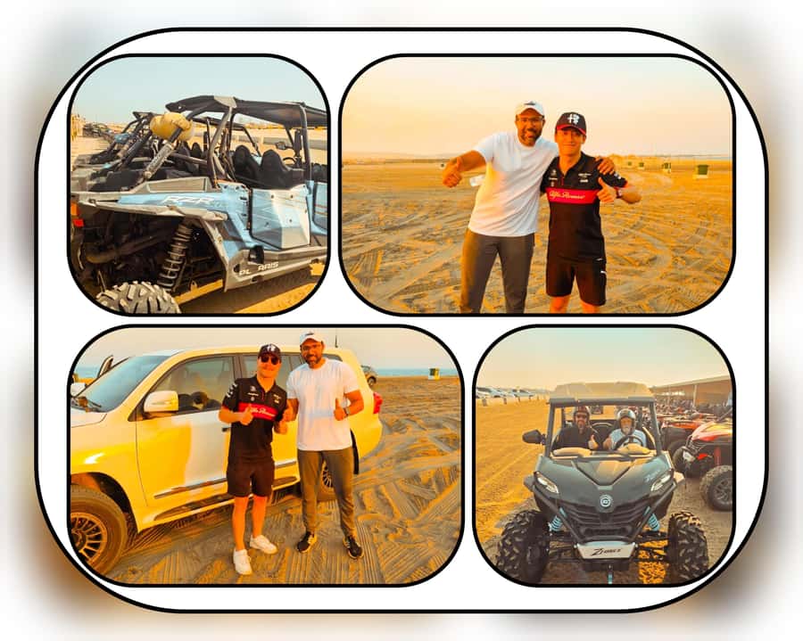 Doha: Quad Bike, Desert Safari, Buggy ride & inland sea tour - The 50-minute ride from Doha to the dunes
