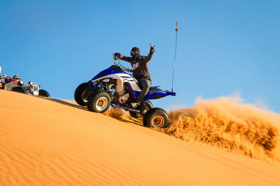 Doha: Quad Bike, Dune Bashing, Camel Ride & Inland Sea Tour - A tightly packed half-day schedule