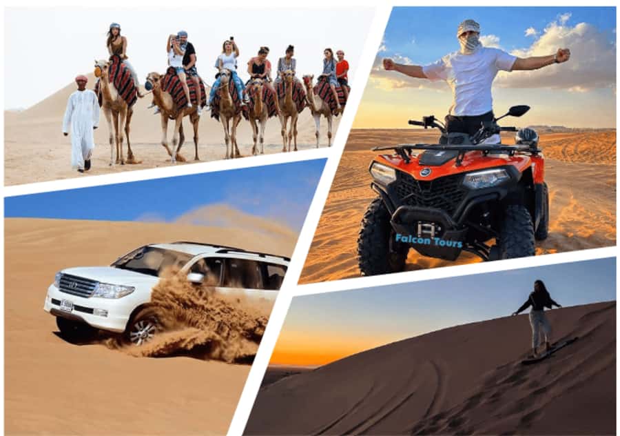 Doha Safari: ATV Ride, Dune Bashing, & Sandboarding Fun - Leaving Doha for the Mesaieed Dunes