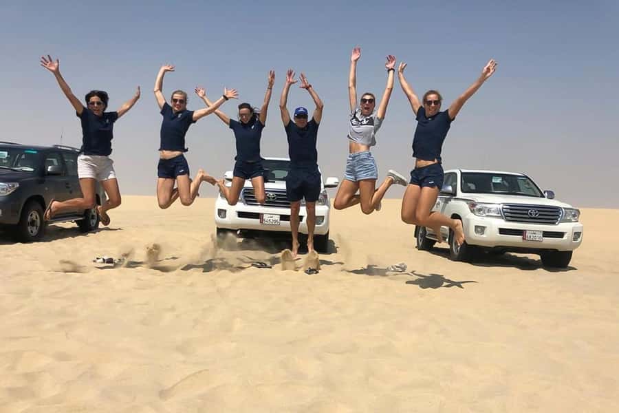 Doha Safari: ATV Ride, Dune Bashing, & Sandboarding Fun - Quad Biking at the First Desert Camp