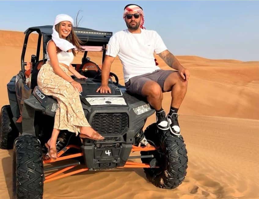 Doha: Self-Ride Desert Dune Buggy Experience with Guide - One hour on the dunes near the sea