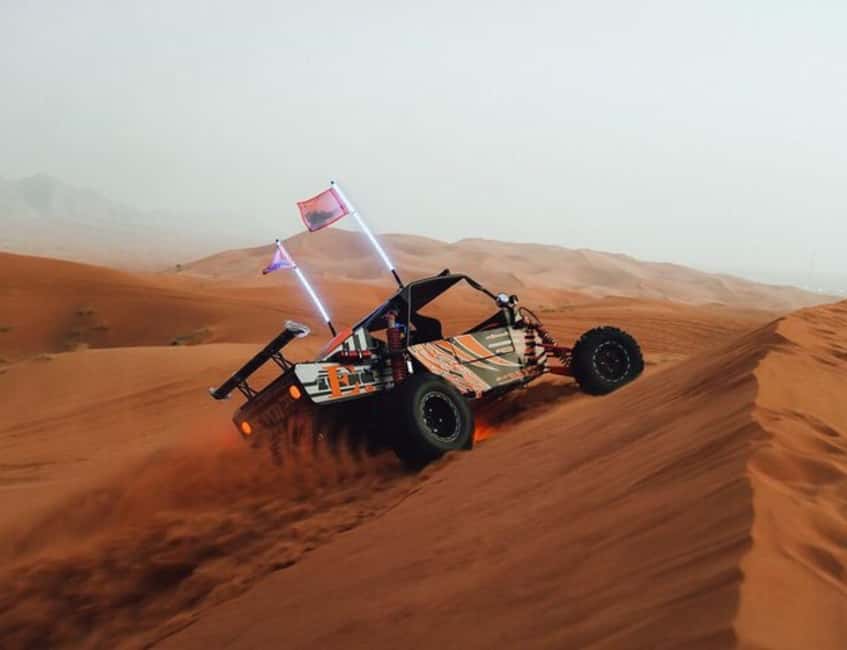 Doha: Self-Ride Desert Dune Buggy Experience with Guide - Getting ready for the buggy ride