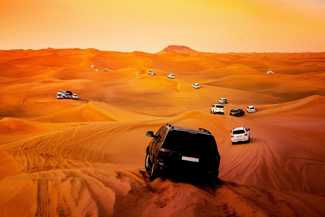 Doha Sharing Desert Safari with Dune Bashing and Sand Boarding - Khor Al Udaid, Qatar’s Inland Sea