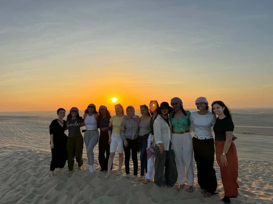 Doha: Sunset Safari, Dune Bashing, Sandboarding & Camel Ride - What the guides add to the experience