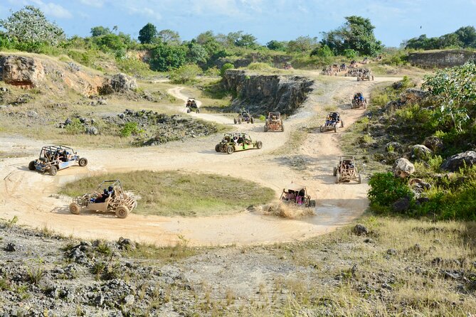 Double Driver Buggy Adventure in Punta Cana for 2 Pax - The private cave and two swimming lagoons