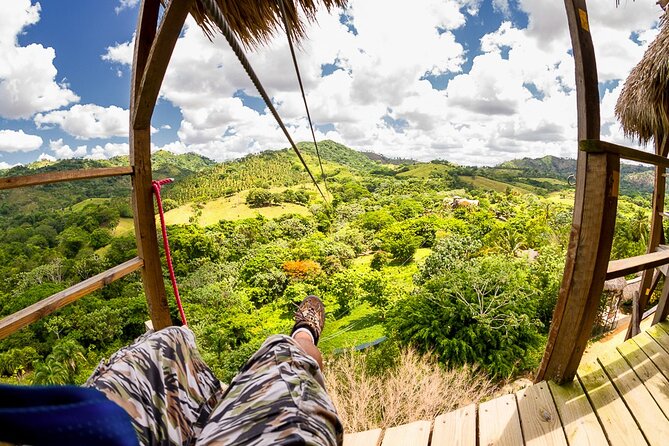 Dual Zipline Side-by-Side Adventure in Punta Cana - Getting fitted with a harness and helmet