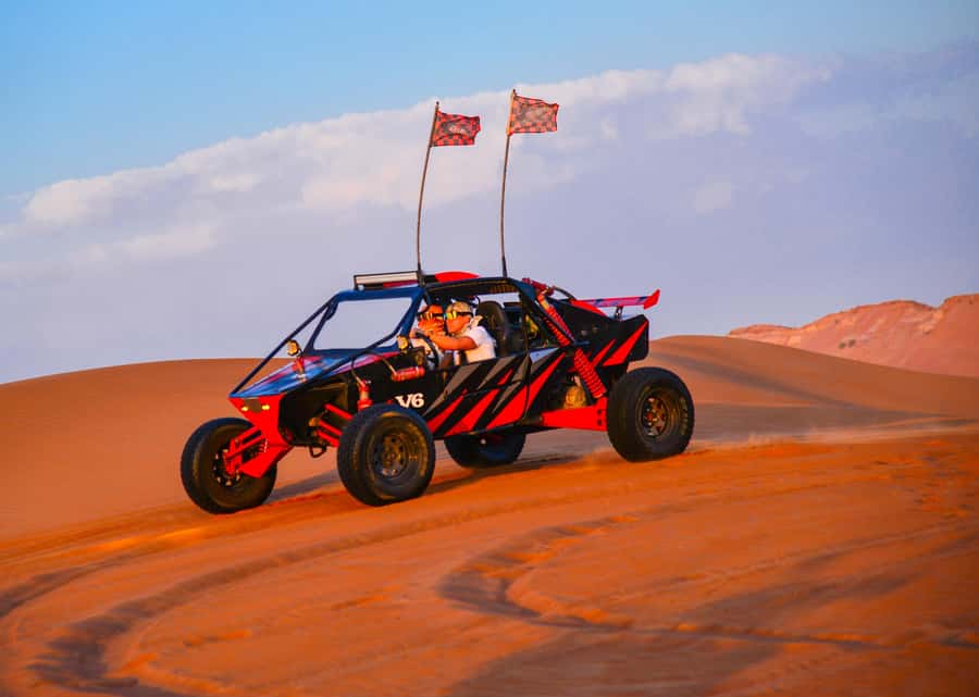 Dubai: 3000cc V6 Dune Buggy & Sandboarding -Private Tour - Key points before you book