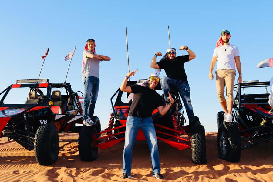 Dubai: 3000cc V6 Dune Buggy & Sandboarding -Private Tour - One hour behind the wheel
