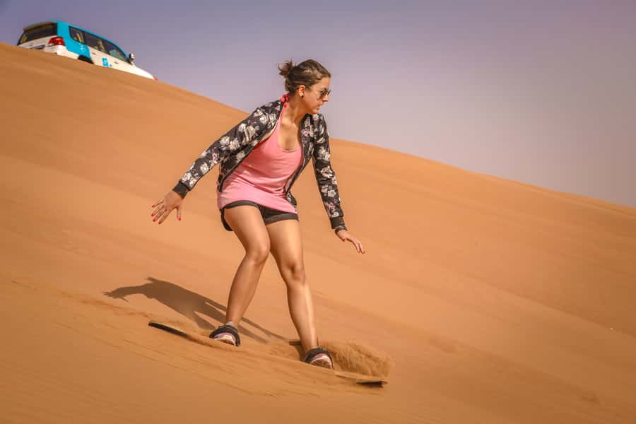 Dubai: Adventure Quad Bike Safari, Camel Ride & Refreshment - Leaving Dubai in an Air-Conditioned Vehicle