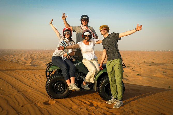 Dubai: Adventure Quad Bike Safari, Camel Ride & Refreshments - Key points before you book