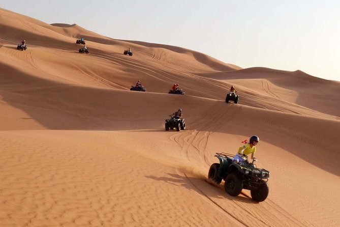 Dubai: Adventure Quad Bike Safari, Camel Ride & Refreshments - A slower camel ride after the adrenaline