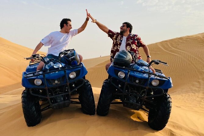 Dubai: Adventure Quad Bike Safari, Camel Ride & Refreshments - Morning calm or afternoon color?