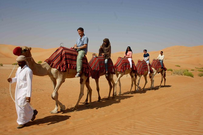 Dubai: Buggy Dune Bashing, Sand Boarding, Camel Ride & Show - At a glance