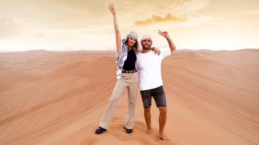 Dubai Desert Adventure: Red Dunes Guided Quad/Polaris & BBQ - Who should book this desert adventure?
