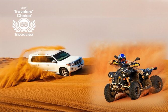 Dubai Desert Safari Adventure, 60mins ATV, Camel Ride, Shows, BBQ - Quick takeaways from the desert outing