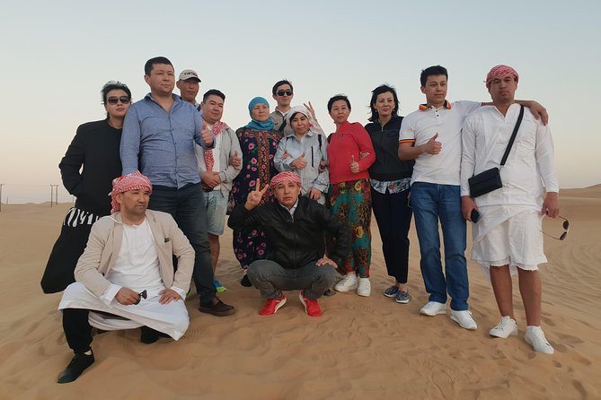 Dubai Desert Safari Adventure, 60mins ATV, Camel Ride, Shows, BBQ - Sunset, snacks, and the desert camp