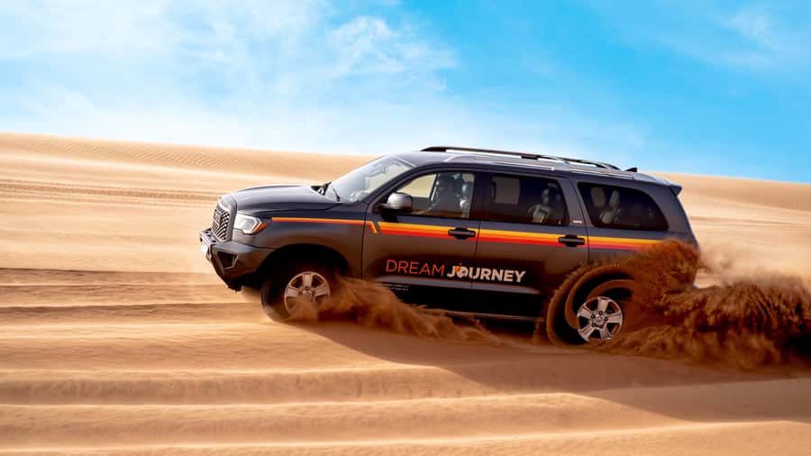 Dubai Desert Safari - Camel Ride, Sandboarding & 30 Min Quad - The camel ride is brief, but useful for photos