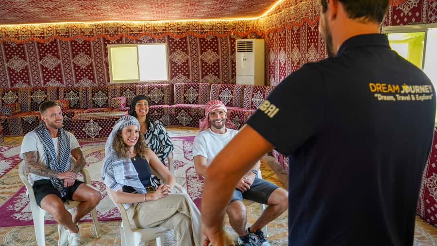 Dubai Desert Safari - Camel Ride, Sandboarding & 30 Min Quad - The highest dune stop and sandboarding