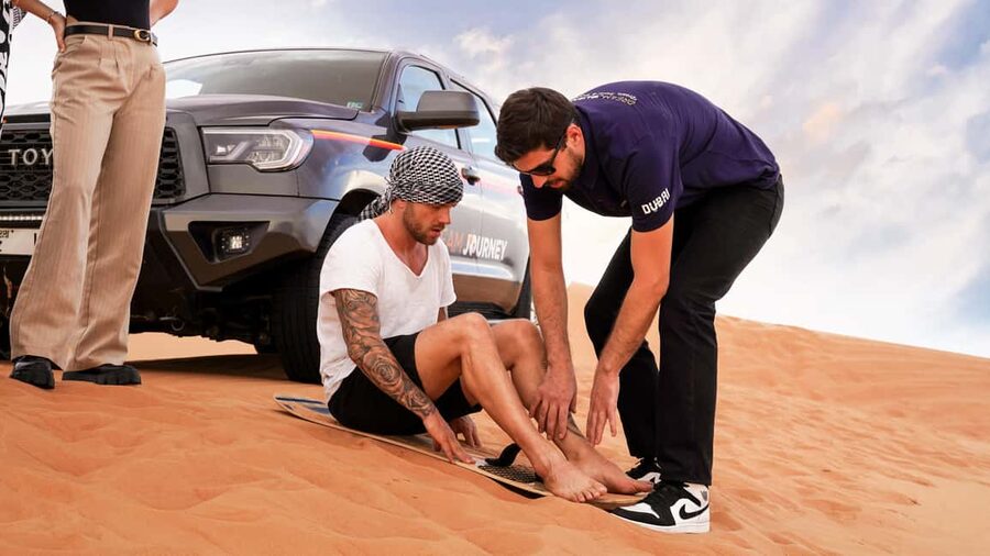 Dubai Desert Safari - Camel Ride, Sandboarding & 30 Min Quad - What the trip does not include