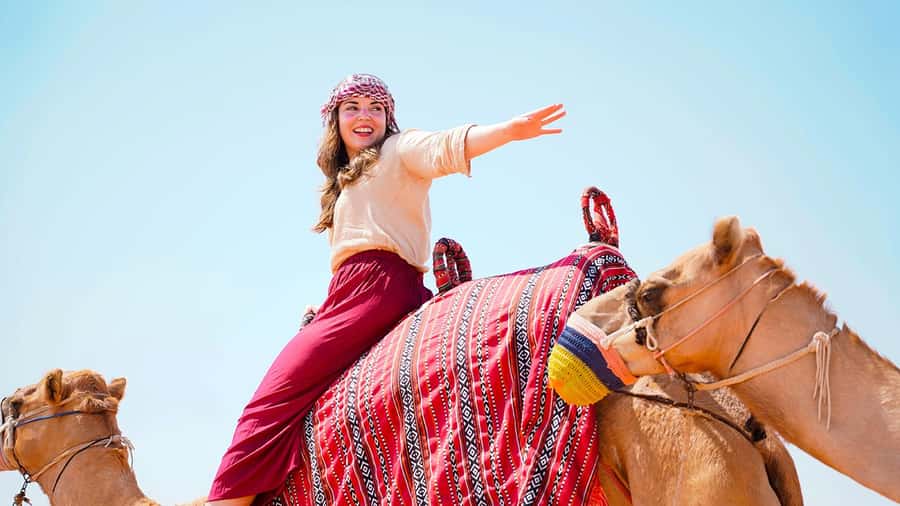 Dubai: Desert Safari, Camel Ride, Sandboarding, Quad Bike - The quad-bike option at Lahbab