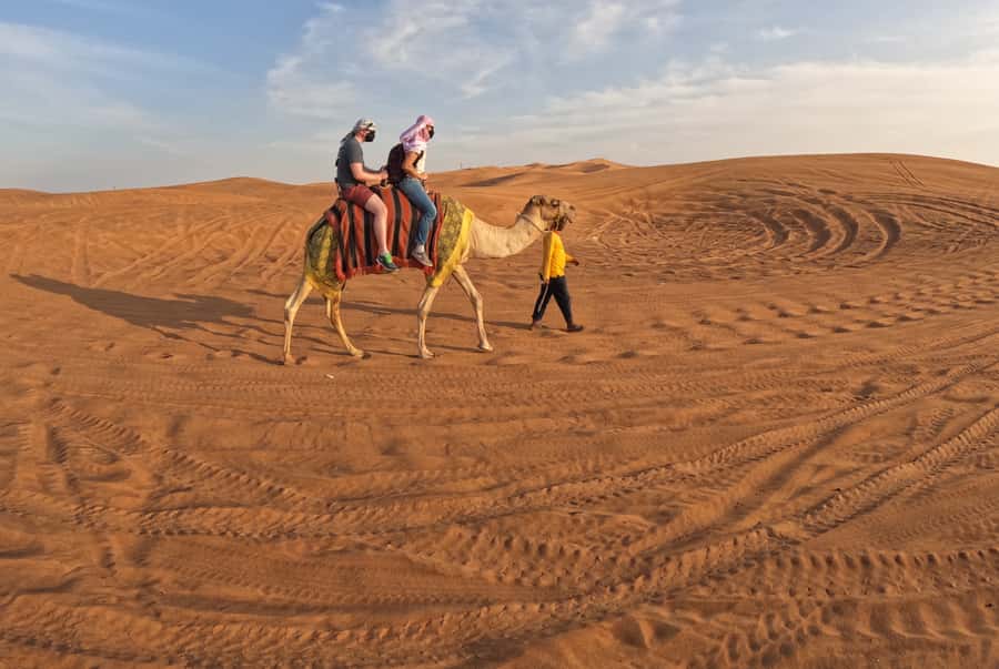 Dubai: Desert Safari, Camel Ride, Sandboarding, Quad Bike - Guides make the experience smoother