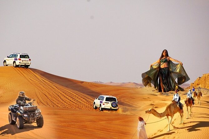 Dubai Desert Safari Dune Bashing, 60min ATV Quad, Camel Ride, BBQ - Is $56.05 good value?
