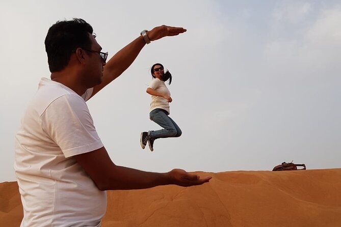Dubai Desert Safari: Tanoura Show, Dune Bashing and BBQ Dinner - From Dubai hotels to open desert