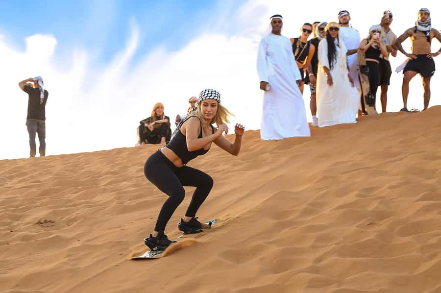 Dubai: Desert Safari with BBQ Dinner & Quad Biking Options - From Dubai streets to the red dunes of Al Lahbab