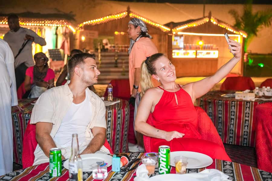 Dubai: Desert Safari with VIP BBQ and Optional Quad Bike - BBQ dinner at your own VIP table