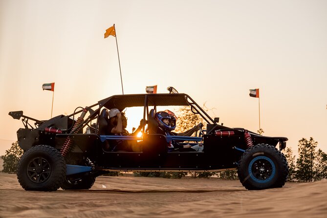 Dubai Dune Buggy Safari Tour in Red Dunes Options - Fossil Rock and the red-sand route