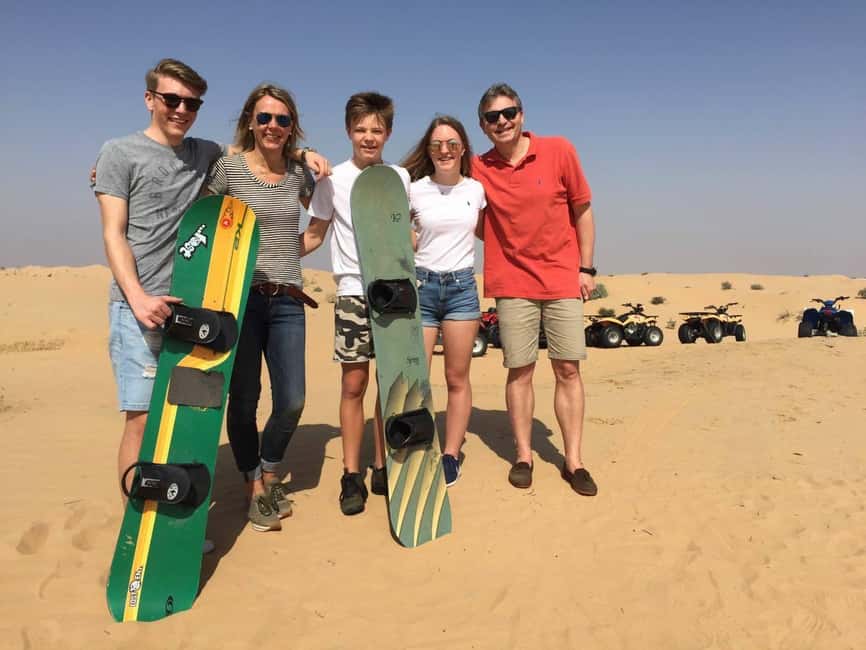 Dubai: Dune Quad Drive, Camels And Sand Boarding - What the 4WD ride really adds