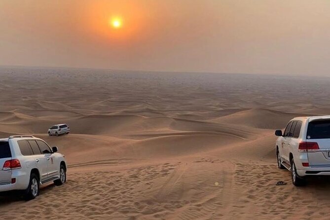 Dubai Dunes Safari With Quad Bike, Camel Ride, BBQ Dinner & Live Shows - The Al Awir camp and the evening meal