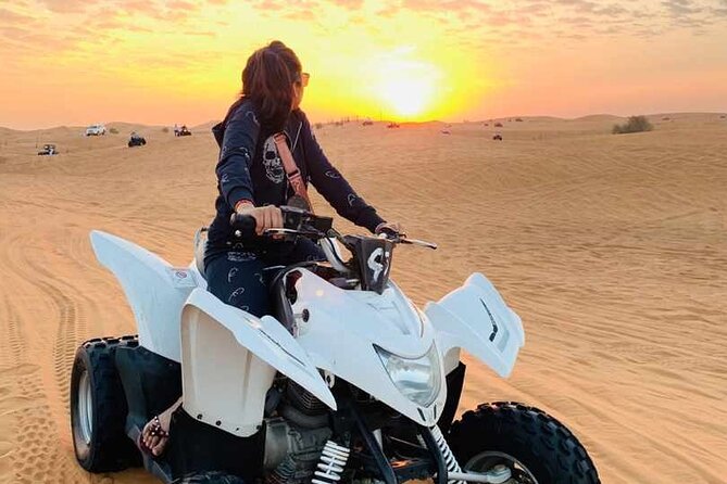 Dubai Dunes Safari With Quad Bike, Camel Ride, BBQ Dinner & Live Shows - Who will get the most from this $74.33 outing?