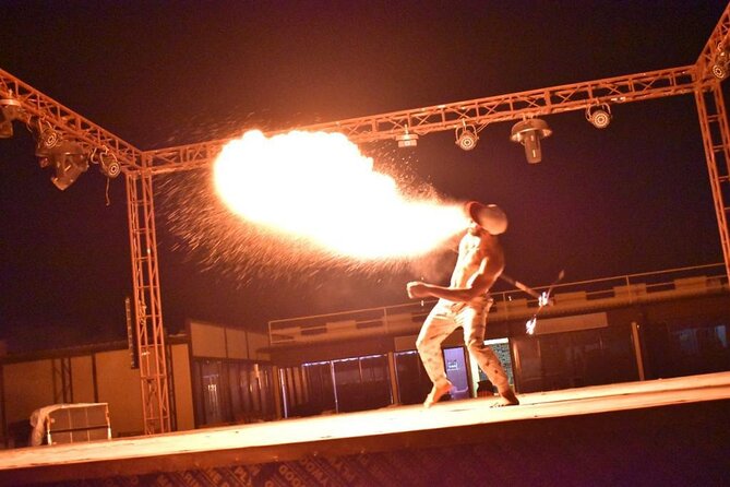 Dubai Evening Desert Safari With Transfers Dune Bashing & Dinner - BBQ dinner under the stars