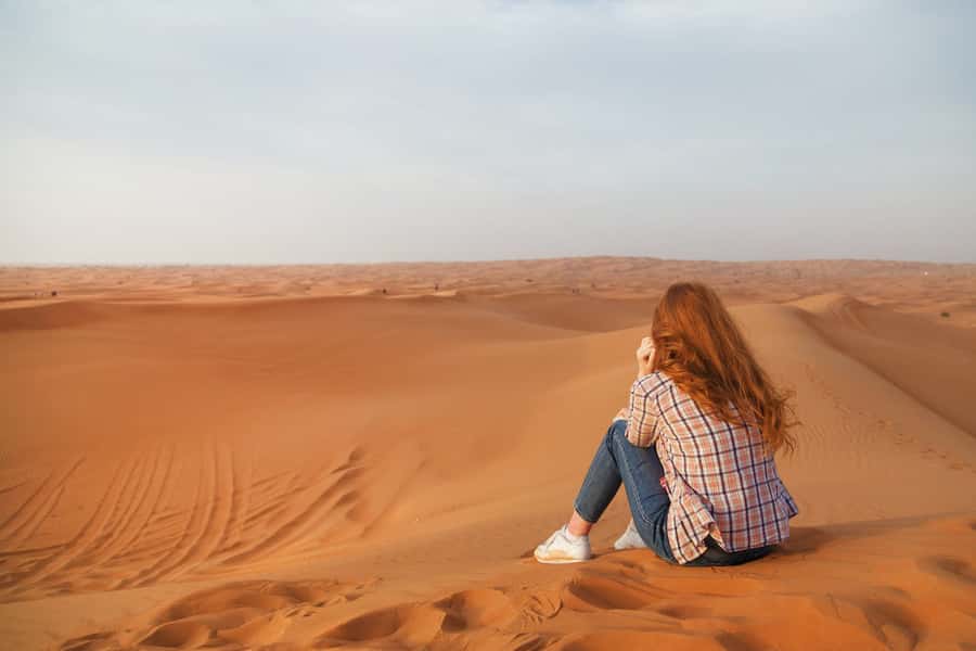 Dubai: Evening Tour with Quad Biking, Camel Ride, and BBQ - Dune bashing across Lahbab’s red sand