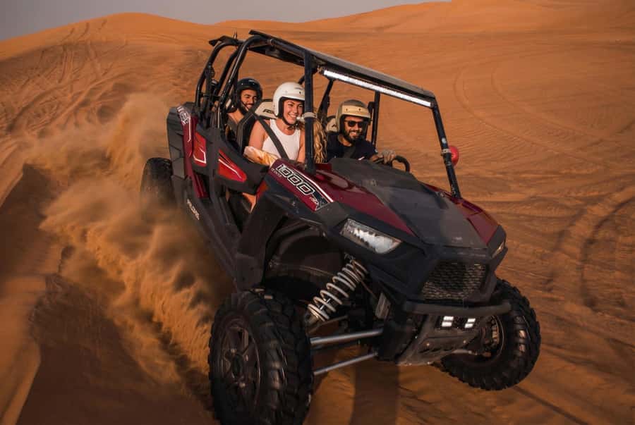 Dubai: Half-Day Desert Safari, Camel Ride, ATV & Dune Buggy - The 45-minute ride from Dubai to Lahbab