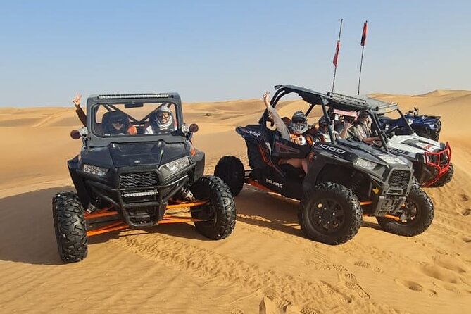 Dubai Morning Buggy Dunes Safari with Sandboarding & Camel Ride - The essential details at a glance