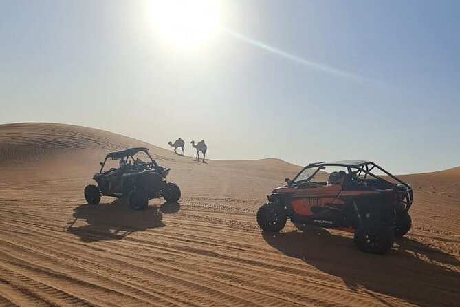 Dubai Morning Buggy Dunes Safari with Sandboarding & Camel Ride - Guides, photos, and how the morning feels