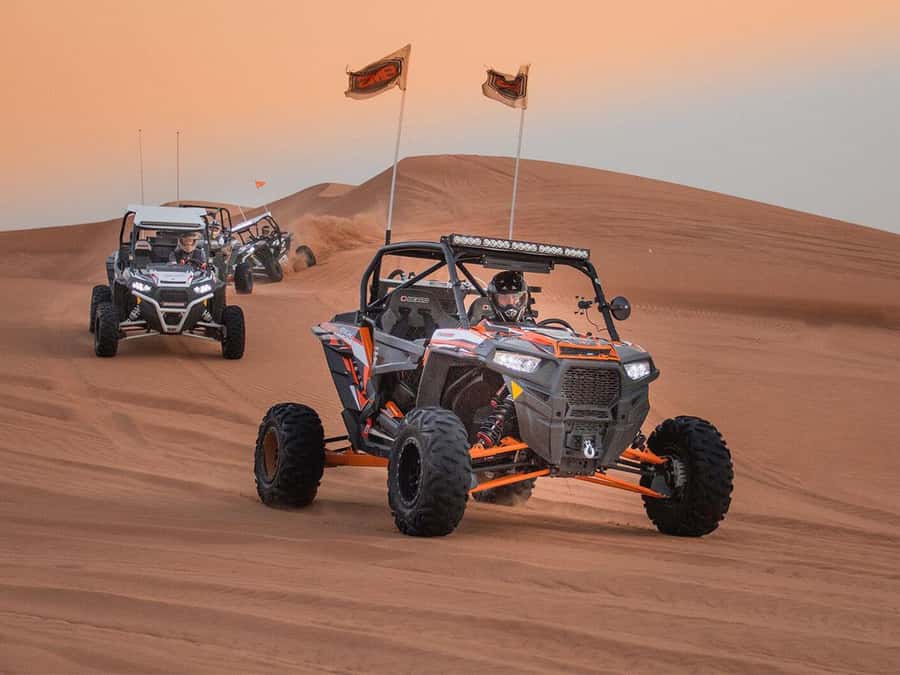 Dubai: Polaris RZR 1000 CC dune buggy - Reaching the Royal Adventure desert