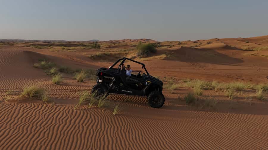 Dubai: Private Dune Buggy, Camel Ride, and Sand Boarding! - How the $171 price works for two people