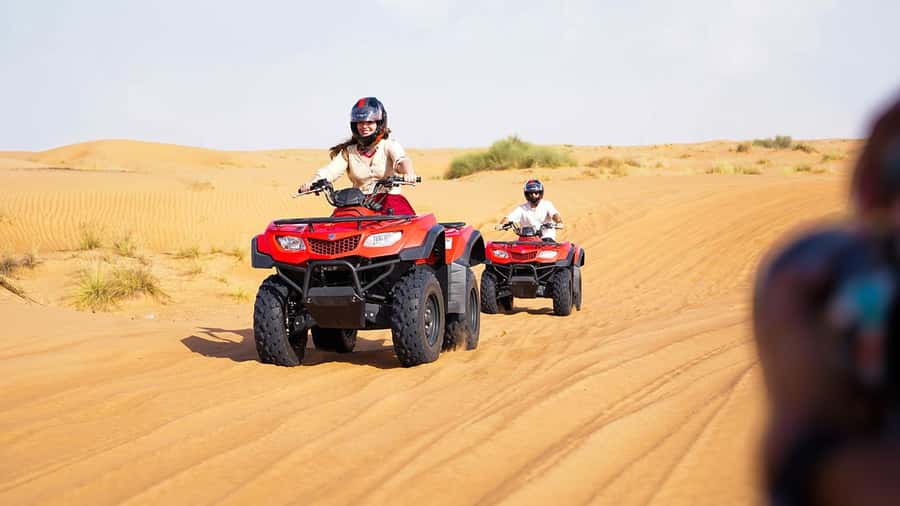 Dubai: Quad & ATV Bike, Red Dune Desert and Safari Adventure - Guides make the difference