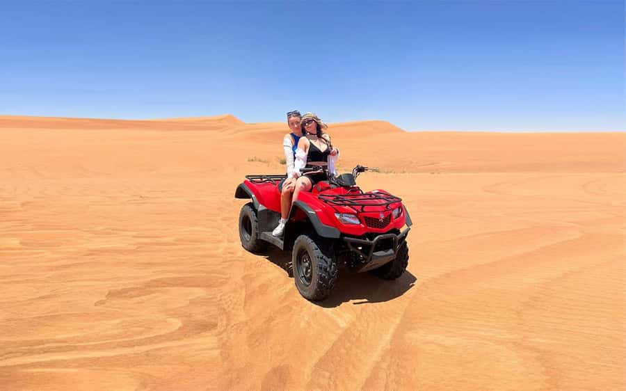 Dubai: Quad Bike, Dune Buggy, and Sandboarding Experience - Dune buggies for a bigger, stronger ride