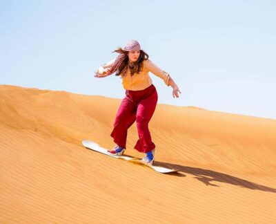 Dubai: Quad Bike, Dune Buggy, and Sandboarding Experience