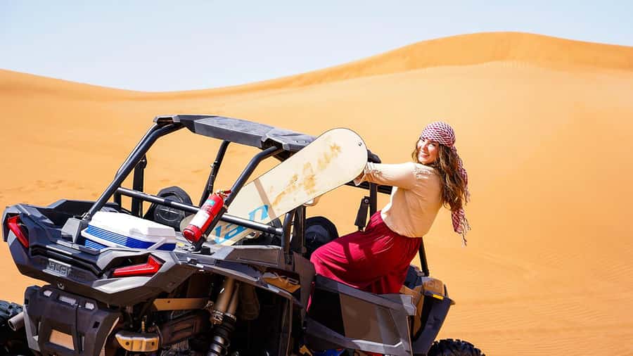 Dubai: Quad Bike, Dune Buggy, and Sandboarding Experience - Who should book this desert experience?