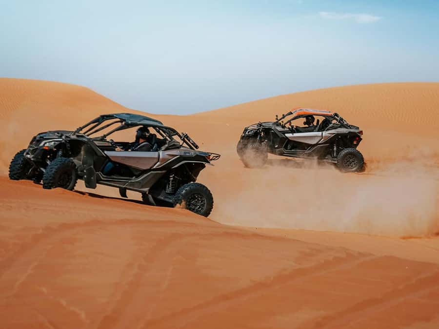 Dubai: Quad Bike or Dune Buggy Adventure & Optional Transfer - Quad bikes or the 1000cc dune buggy?