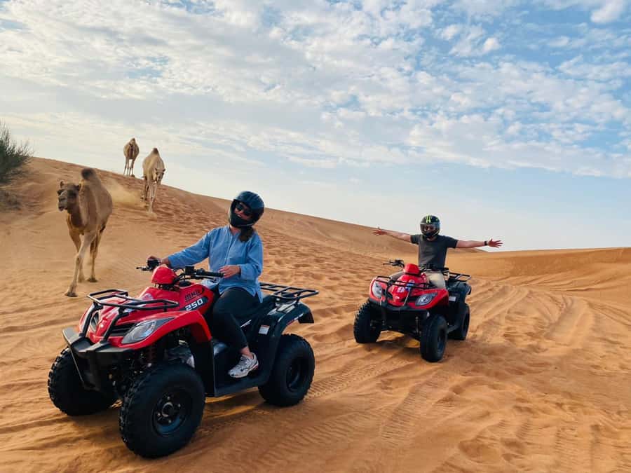 Dubai: Quad Bike Safari, Camels & Al Khayma Camp BBQ Dinner - Who will enjoy this desert day most