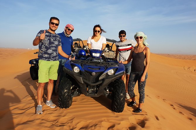Dubai: Quad Bike Safari, Camels, & Camp with BBQ Dinner - Shared or private: which version makes sense?