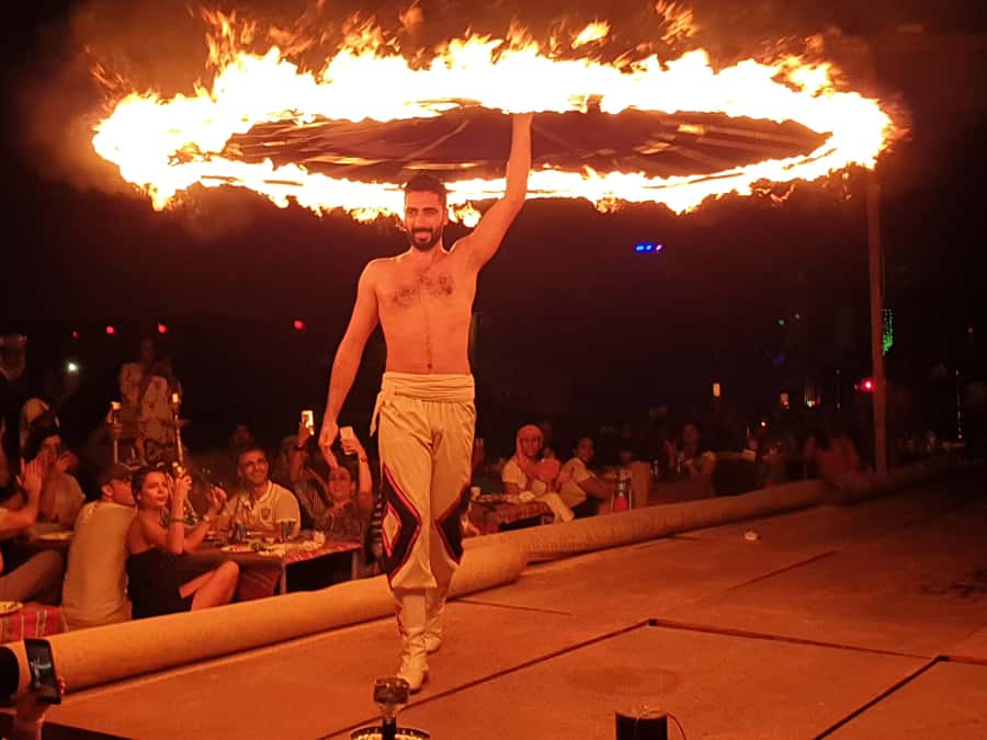 Dubai: Red Dune Desert, Dune Buggy Ride & BBQ Buffet Dinner - Arabic coffee and an evening desert camp